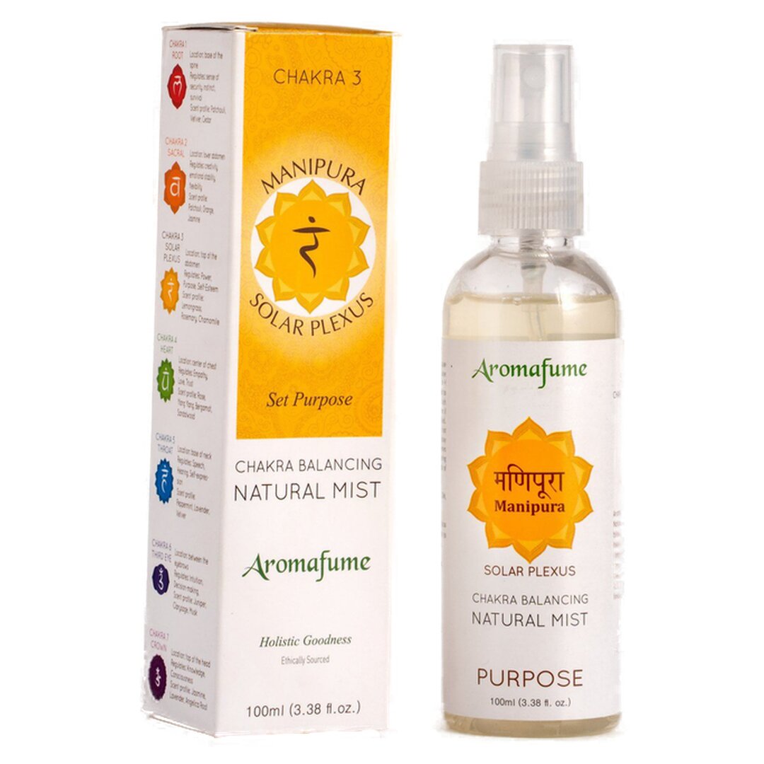 Aromafume Natural Air Freshener Room Spray - Manipura Charka (Purpose)