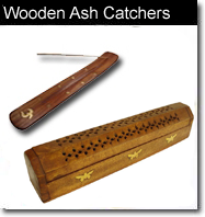 Wood Incense Ash Catchers & Holders - Incense Burners - Smoke Boxes